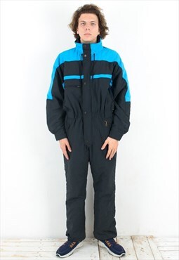 Vintage Mens M Ski Suit UK 40 US Polyamide EU 50 Jumpsuit