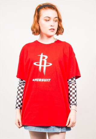 VINTAGE 90'S NBA T-SHIRT HOUSTON ROCKETS