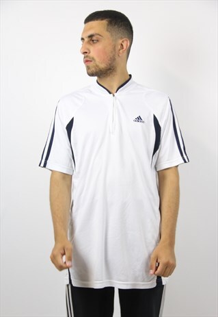 VINTAGE ADIDAS 1/4 ZIP JERSEY