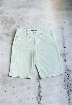 Vintage Y2K Men's Beige Shorts