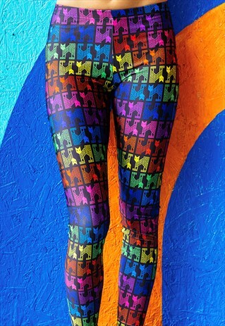 RAINBOW CAT LEGGINGS