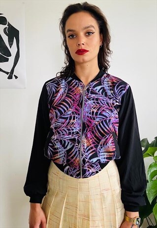 HANDMADE REVERSIBLE BOMBER JACKET