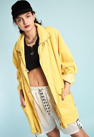 80'S RETRO FESTIVAL RAIN JACKET PARKA