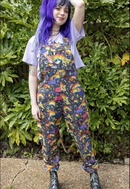 Positivity Katie Abie stretch twill baggy dungarees 
