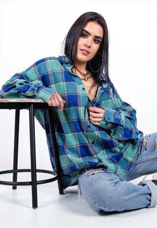 VINTAGE FLANNEL SHIRT S1001