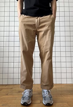 Vintage POLO RALPH LAUREN Pants Cropped Military Beige
