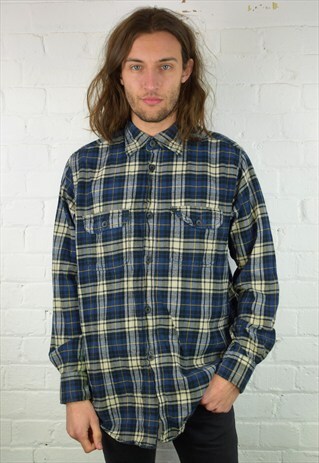 VINTAGE 90'S CHECKED SHIRT