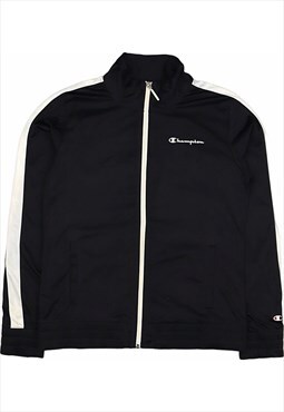 Champion 90's Track Jacket Spellout Zip Up Windbreaker Mediu