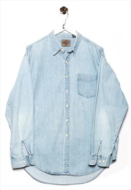 Vintage GAP Denim Shirt Ligth Washed Look Blue
