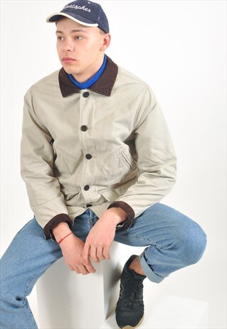 VINTAGE MAC JACKET IN BEIGE