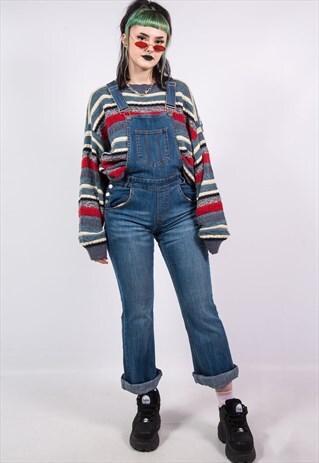 Y2K HEIDI KLUM DUNGAREES