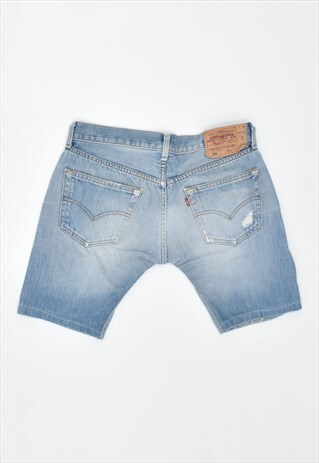 VINTAGE 90'S LEVI'S 501 DENIM SHORTS BLUE