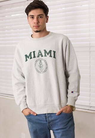 VINTAGE CHAMPION SWEATSHIRT JUMPER LOGO 90S X 23.2