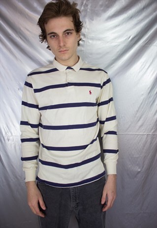 RALPH LAUREN STRIPED POLO