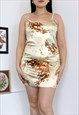 Vintage 90s Dragon Mini Dress
