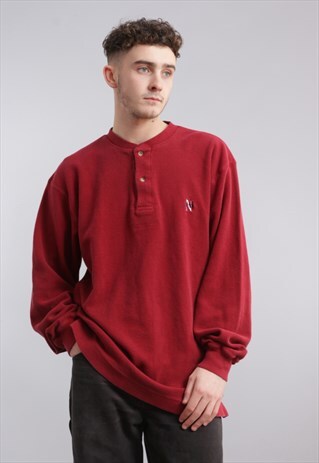 VINTAGE NAUTICA BUTTON UP TOP Z307