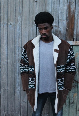 VINTAGE NORDIC SUEDE COAT