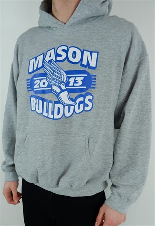 VINTAGE COLLEGE HOODIE