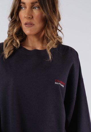 VINTAGE RALPH LAUREN CHAPS SWEATSHIRT OVERSIZED UK XL (A3I)