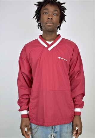 VINTAGE 90'S CHAMPION PULLOVER JACKET
