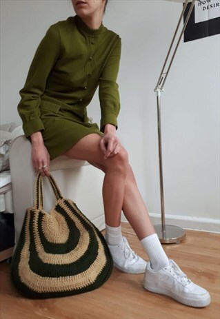60S GREEN DRESS
