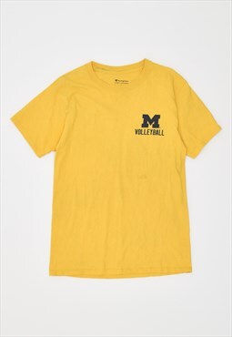 Vintage 90's Champion T-Shirt Top Yellow