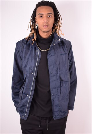 MENS VINTAGE JACKET MEDIUM BLUE 90S