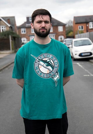 VINTAGE MIAMI MARLINS BASEBALL T SHIRT
