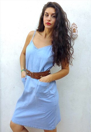 VINTAGE DENIM DRESS
