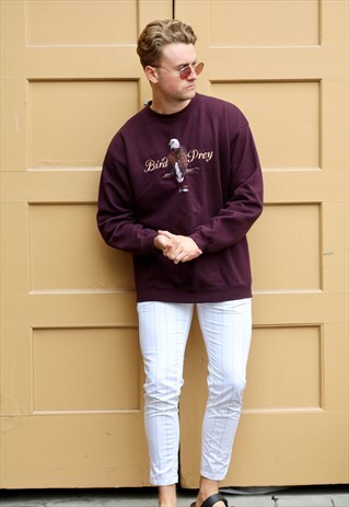 HEADWATERS USA VINTAGE BIRD OF PREY SWEATSHIRT SAN FRAN
