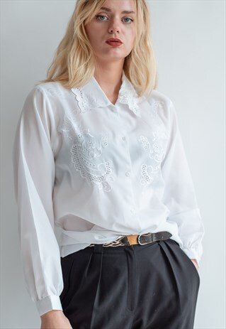 VINTAGE 60S CLASSIC SHIRT WITH COLLAR DETAIL