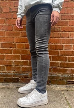 Acne Studios Grey Washed Seared Jeans 
