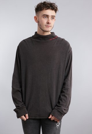 VINTAGE RALPH LAUREN ROLL NECK TOP Z992