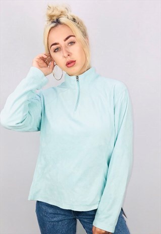 VINTAGE COLUMBIA 1/4 ZIP UP FLEECE