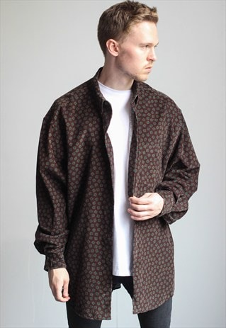 VINTAGE OVERSIZED CORDUROY SHIRT