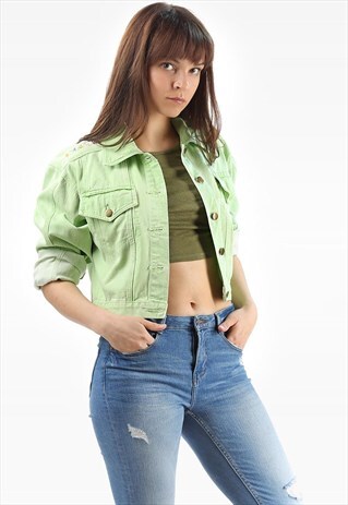 CROPPED JEAN DENIM JACKET