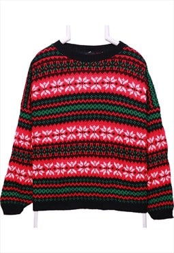 Western Sportswear 90's Knitted Crewneck Jumper Large (missi