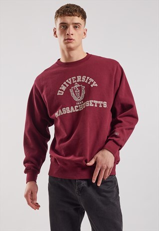 VINTAGE CHAMPION MASSACHUSETTS UNIVERSITY SWEATSHIRT