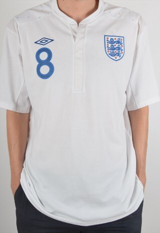 UMBRO FOOTBALL SHIRT / JERSEY ENGLAND F. LAMPARD '10-'12