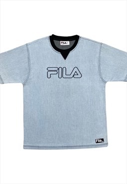 FILA Denim Blue T-Shirt M/L