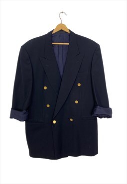 Christian Dior vintage navy blue blazer. Size L