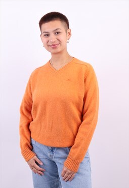 Vintage Kappa Knitted Jumper in Orange