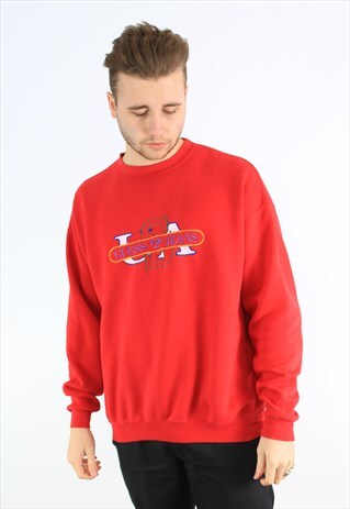 GUESS JEANS USA VINTAGE SPORTS SWEATSHIRT