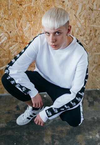 WHITE 'KRAPPA' SWEAT