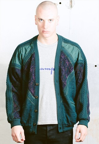VINTAGE PATTERNED CARDIGAN