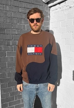 Vintage Reworked Tommy Hilfiger one of a kind sweatshirt