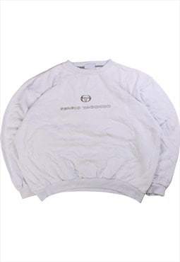 Vintage  Sergio Tacchini Sweatshirt Spellout Heavyweight