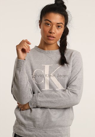 VINTAGE CALVIN KLEIN PRINT SWEATSHIRT