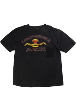 Vintage 90's Harley Davidson T Shirt Jamaica Short Sleeve