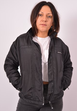 VINTAGE ELLESSE PADDED JACKET BLACK